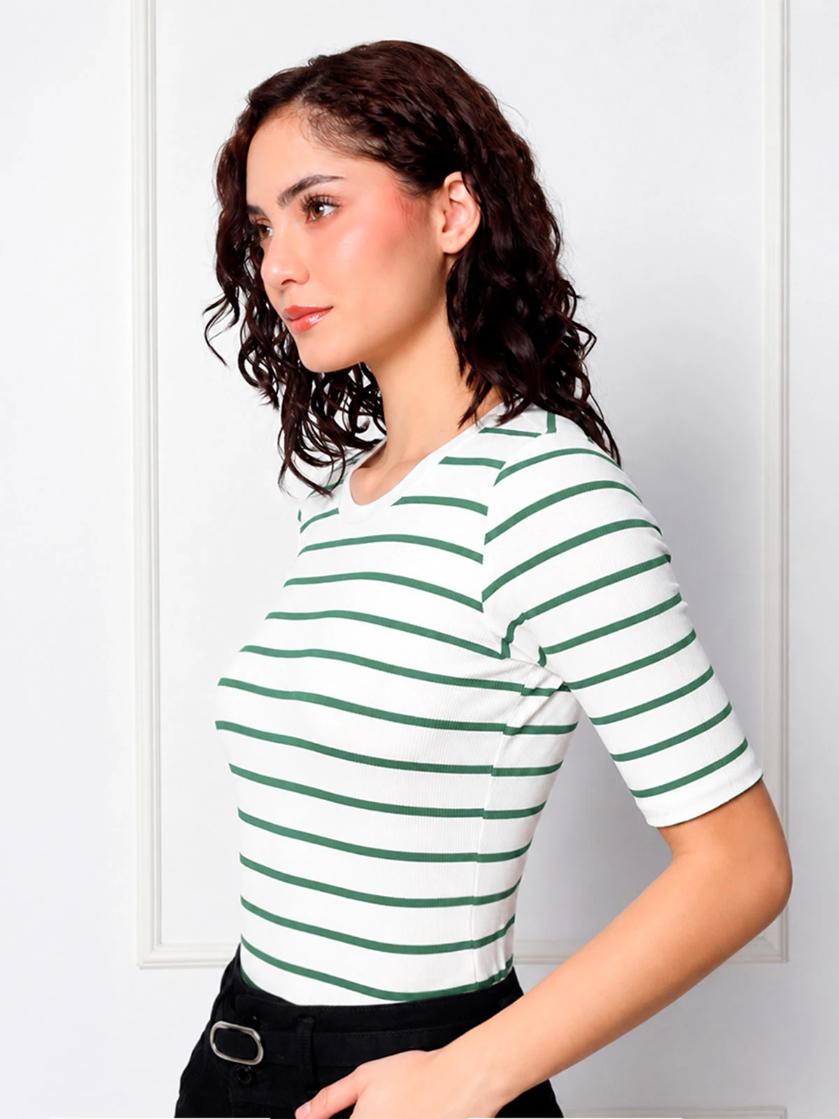 POLO MANGA CORTA MUJER KANSAS RAYAS - 2