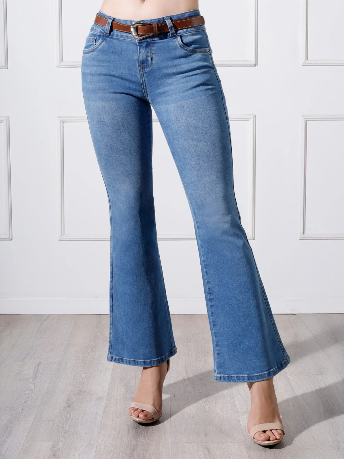 JEANS FLARE MUJER KANSAS CHARLOTE - 2