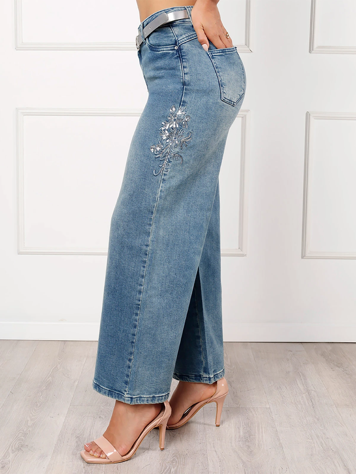 JEANS CULOTTE MUJER KANSAS LIZZA - 2