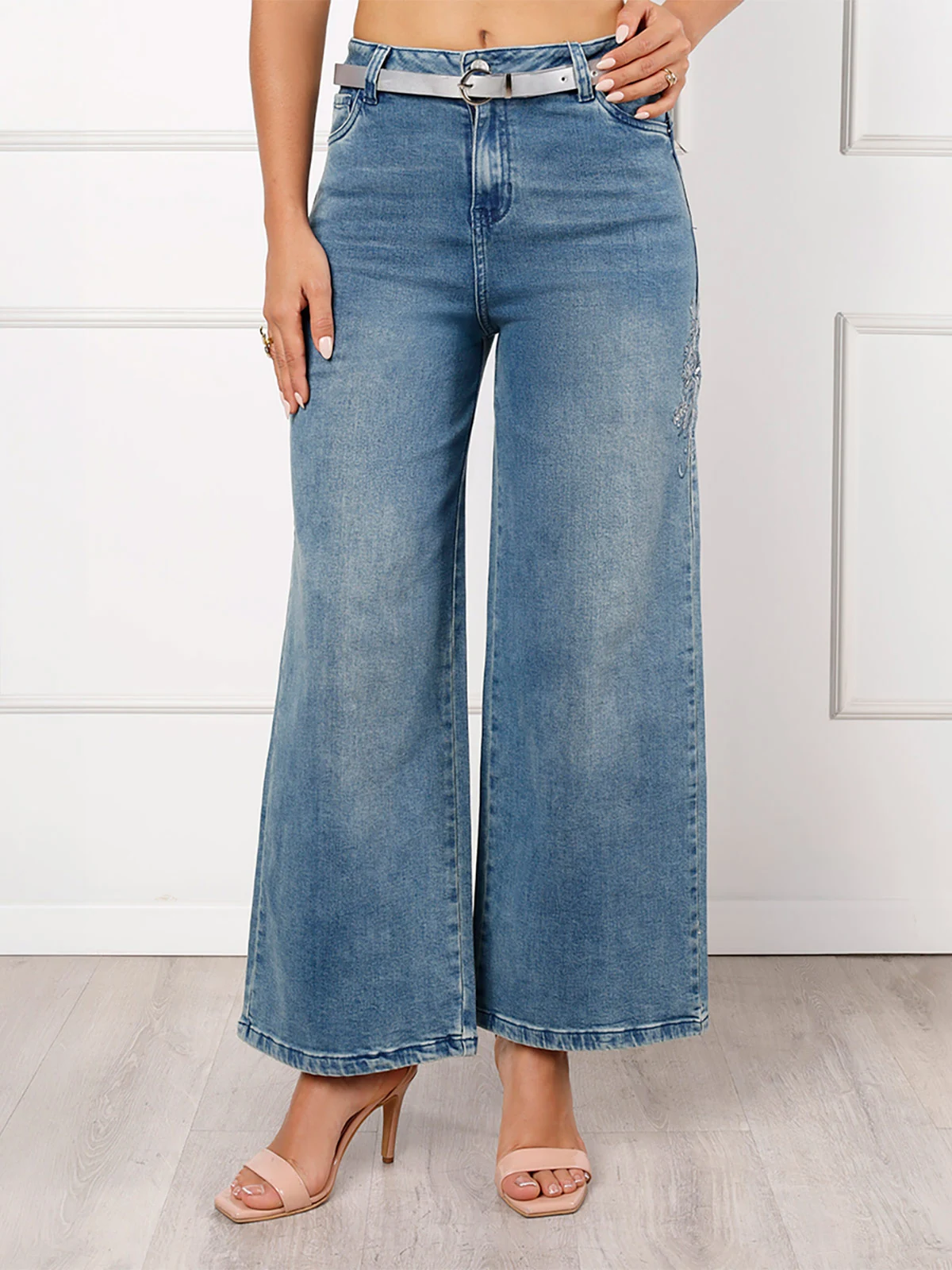 JEANS CULOTTE MUJER KANSAS LIZZA - 1