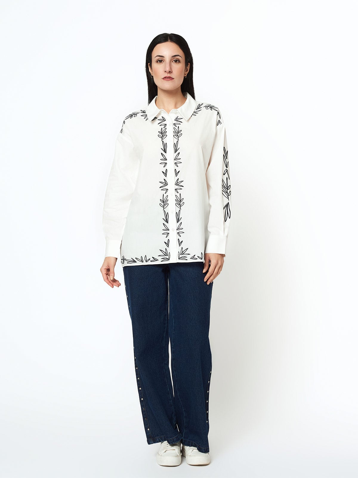 BLUSA ALGODÓN MUJER MENTHA Y CHOCOLATE - 1