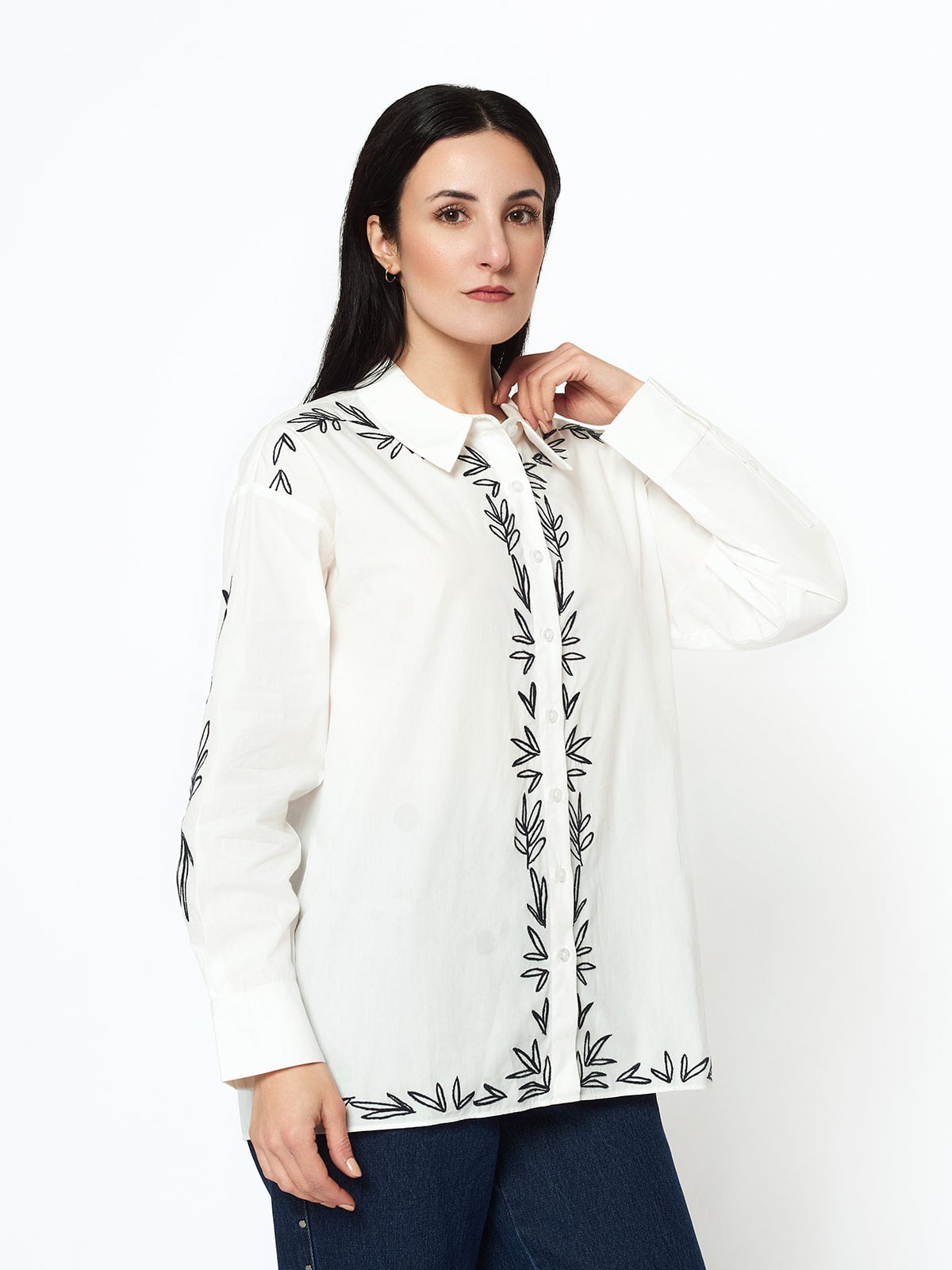 BLUSA ALGODÓN MUJER MENTHA Y CHOCOLATE - 2