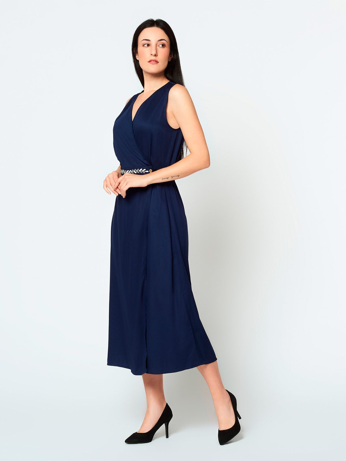 VESTIDO CORTO MUJER MENTHA Y CHOCOLATE - 2