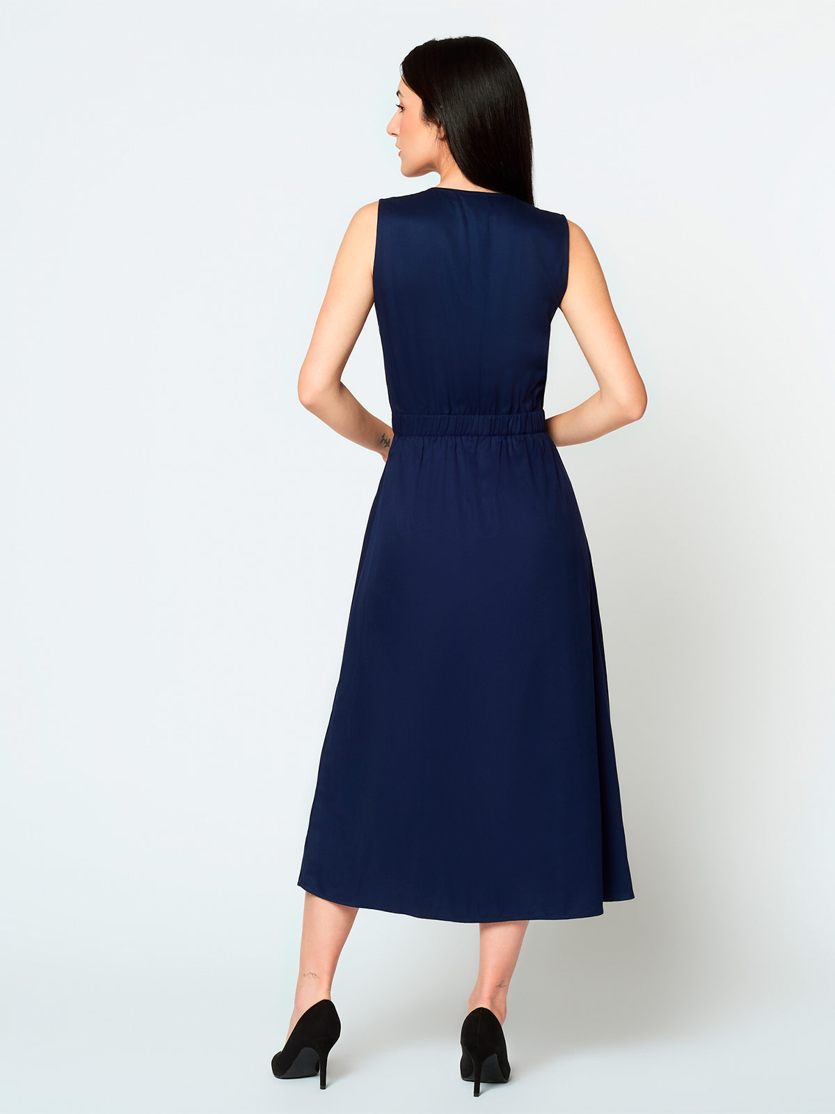 VESTIDO CORTO MUJER MENTHA Y CHOCOLATE - 3