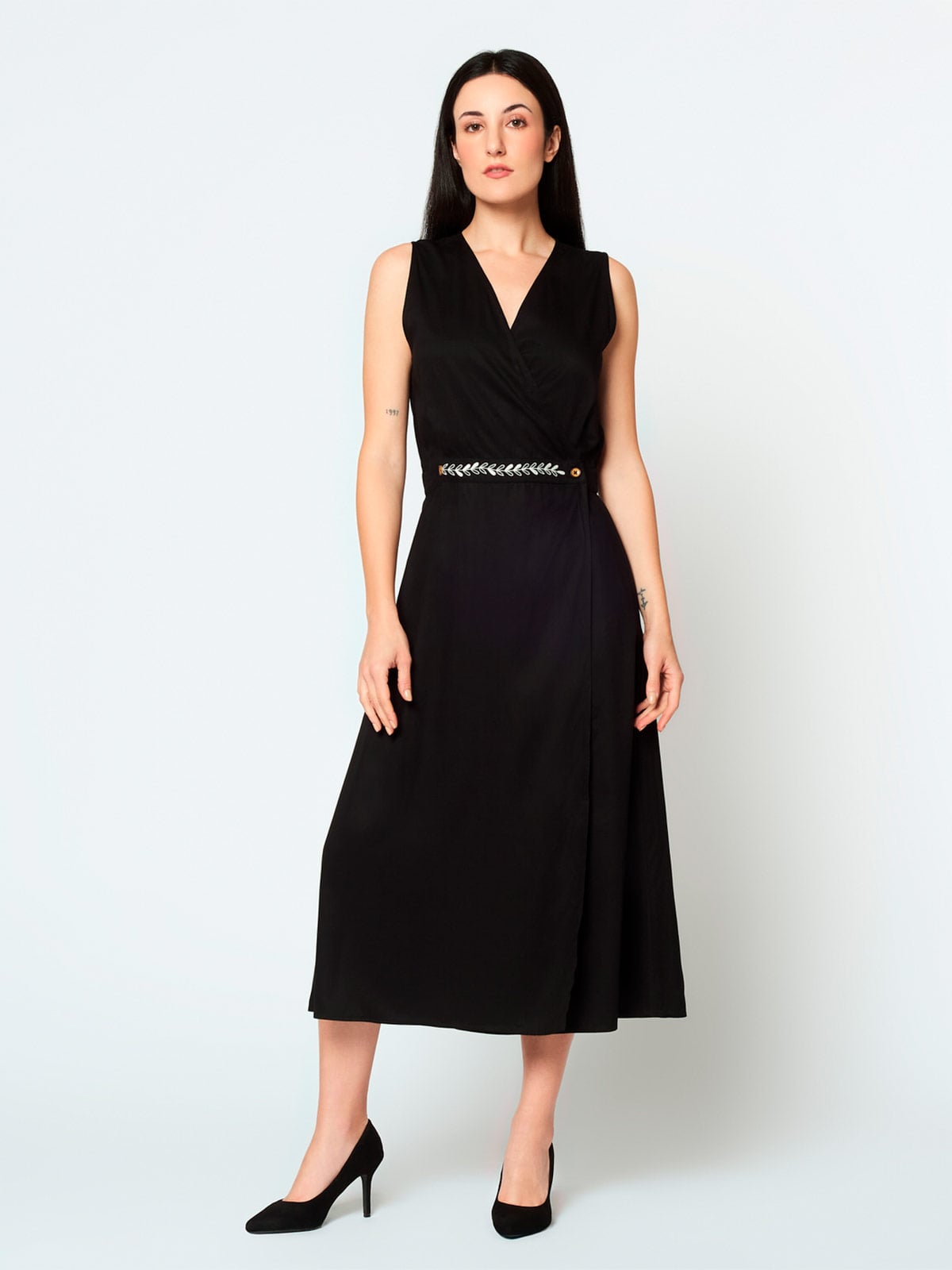 VESTIDO CORTO MUJER MENTHA Y CHOCOLATE - 1