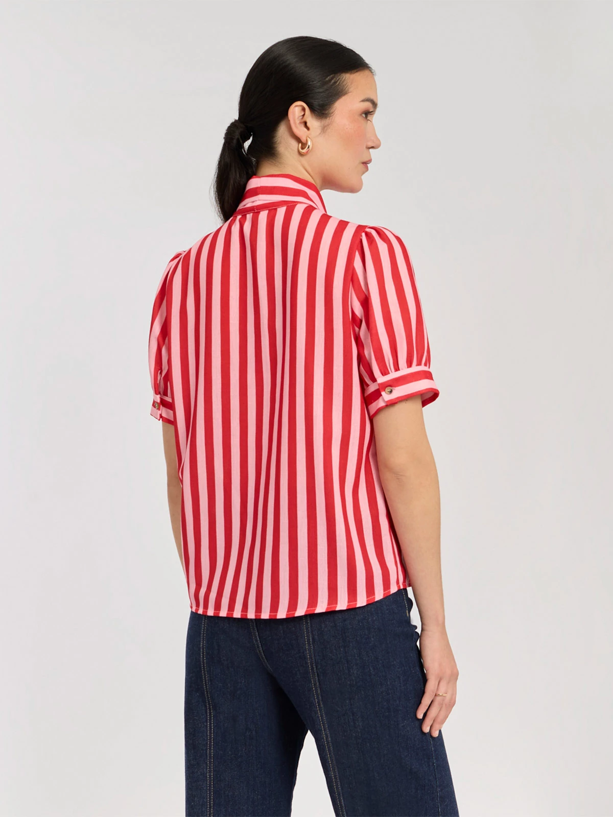 BLUSA MANGA CORTA MUJER MENTHA Y CHOCOLATE - 3