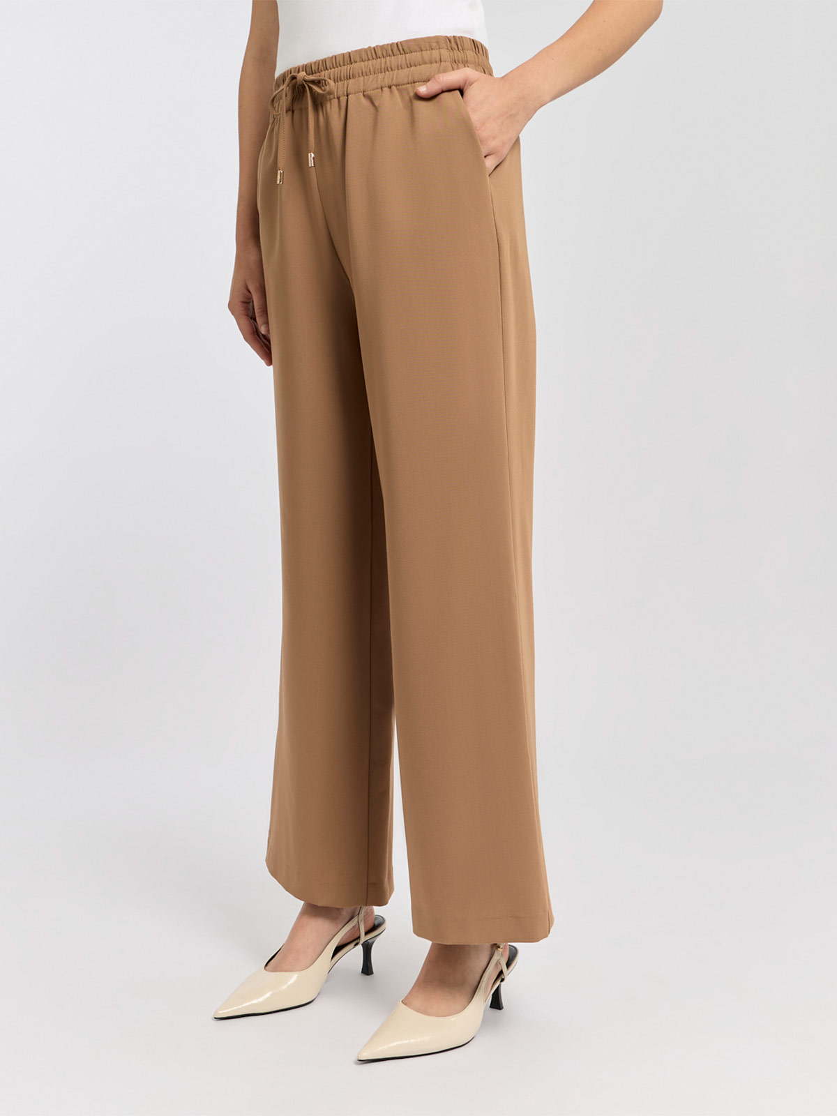 PANTALÓN WIDELEG MUJER MENTHA Y CHOCOLATE - 2