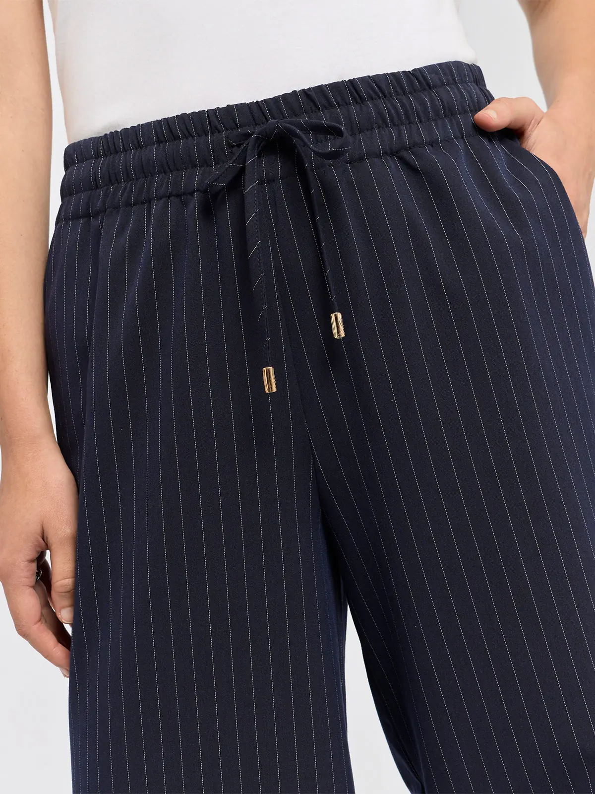 PANTALÓN WIDELEG MUJER MENTHA Y CHOCOLATE - 4