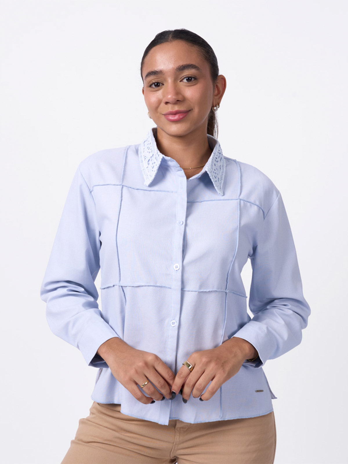 BLUSA MANGA LARGA MUJER BRONCO REBECA PA - 1