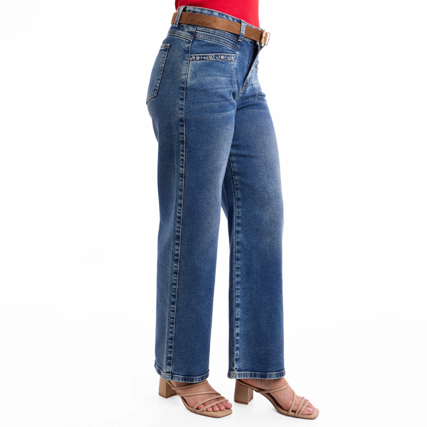 JEAN WIDELEG MUJER METAL JEANS CATALINA - 3