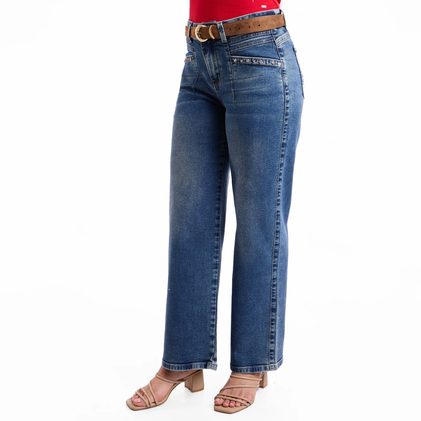 JEAN WIDELEG MUJER METAL JEANS CATALINA - 4