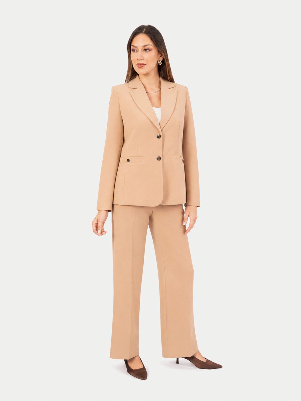 PANTALÓN REGULAR MUJER CP MODA DE COLECCIÓN PORTOFINO - 1