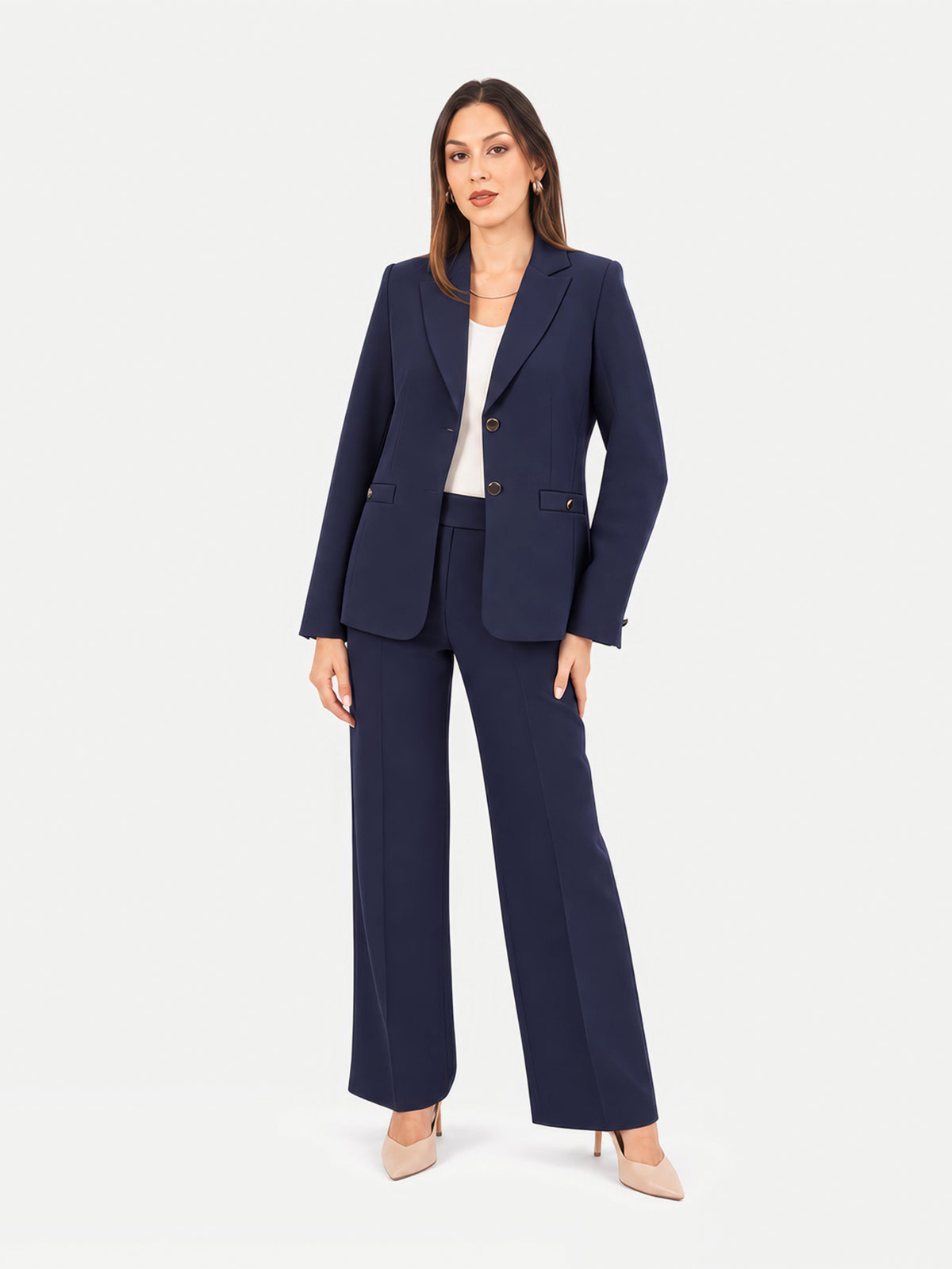 PANTALÓN REGULAR MUJER CP MODA DE COLECCIÓN PORTOFINO - 1