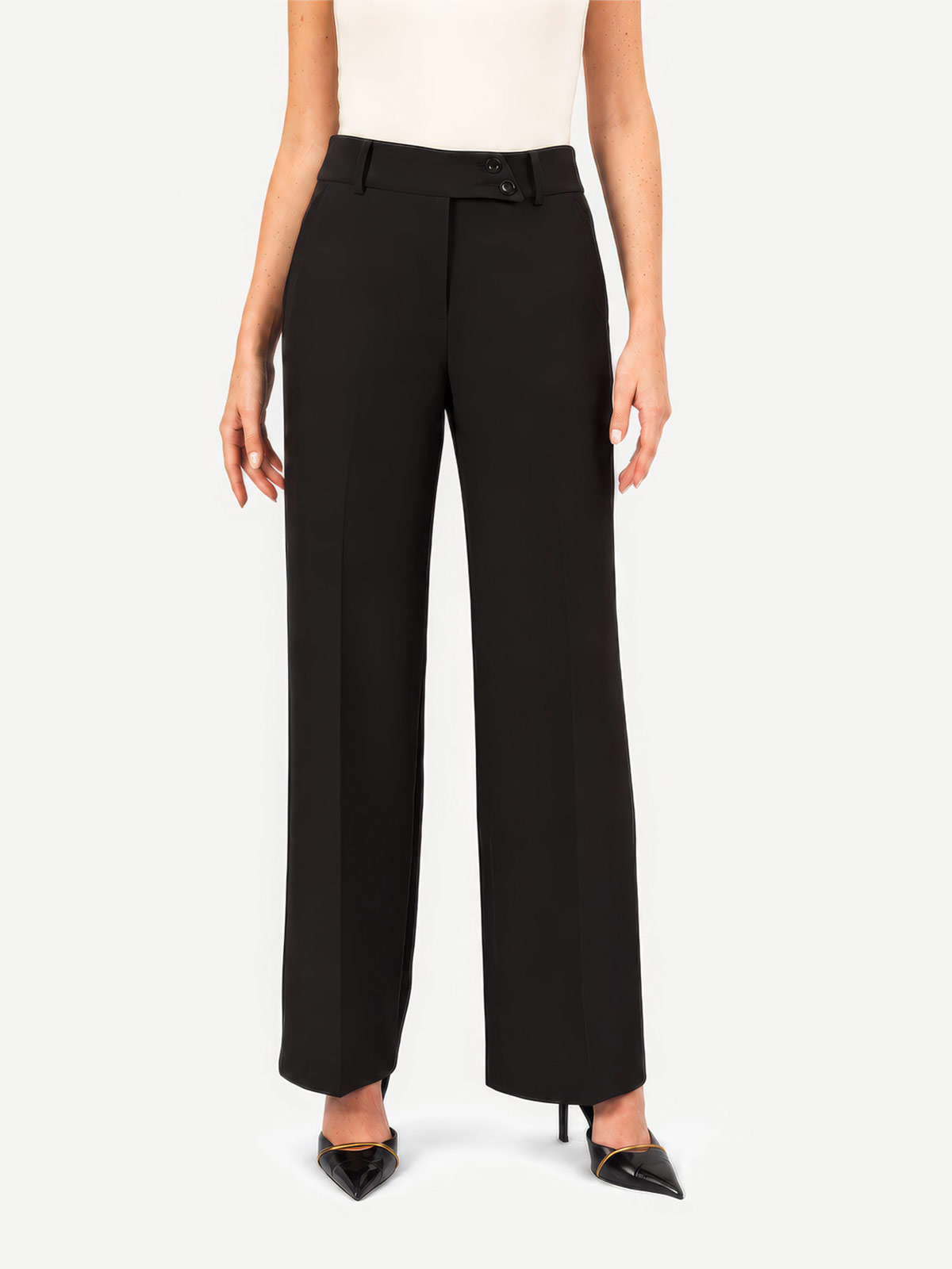 PANTALÓN REGULAR MUJER CP MODA DE COLECCIÓN PORTOFINO - 1