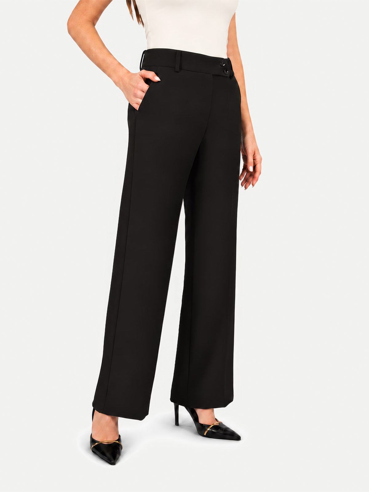 PANTALÓN REGULAR MUJER CP MODA DE COLECCIÓN PORTOFINO - 2