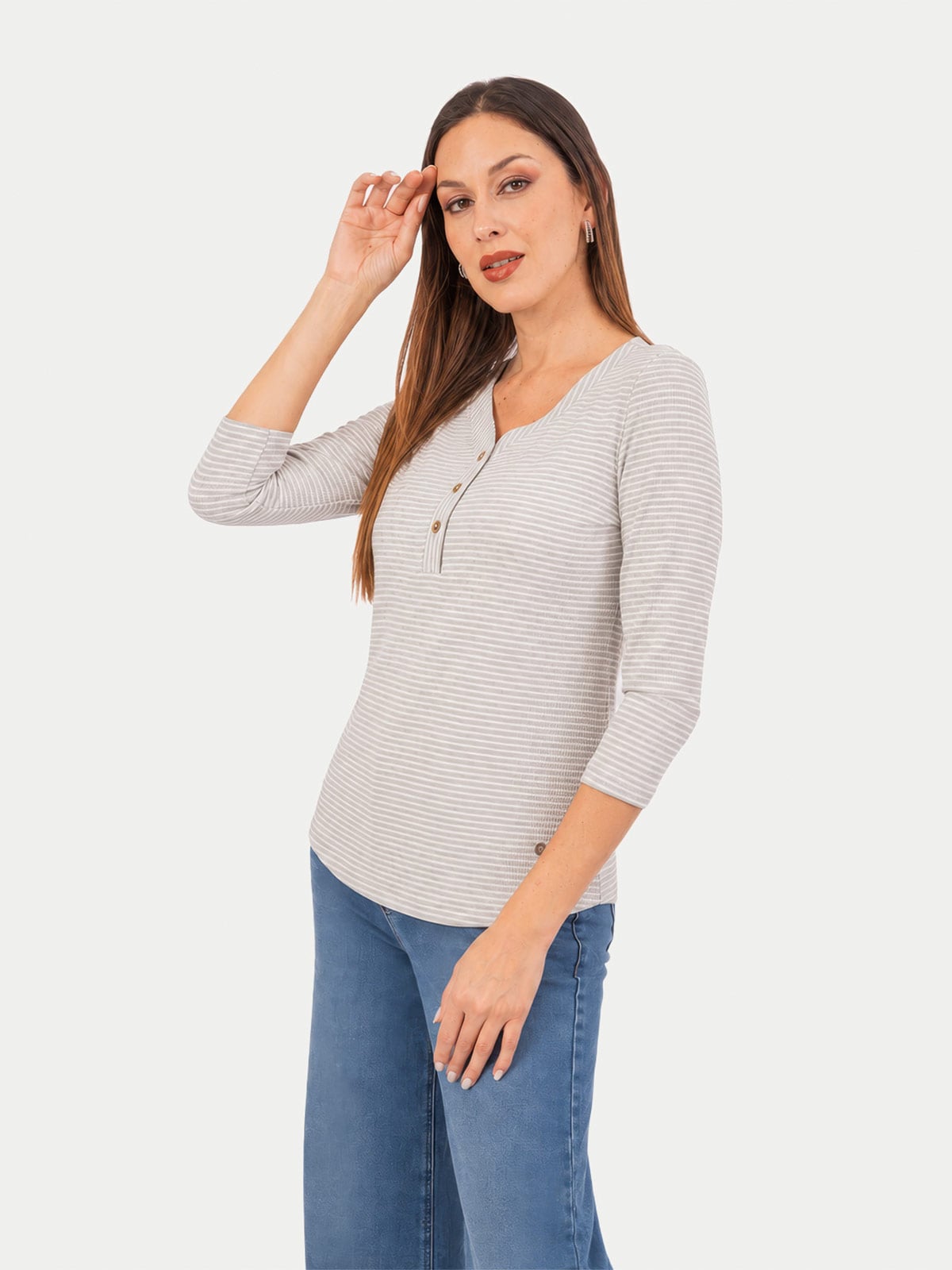 POLO MANGA 3/4 MUJER CP MODA DE COLECCIÓN BODRUM - 2