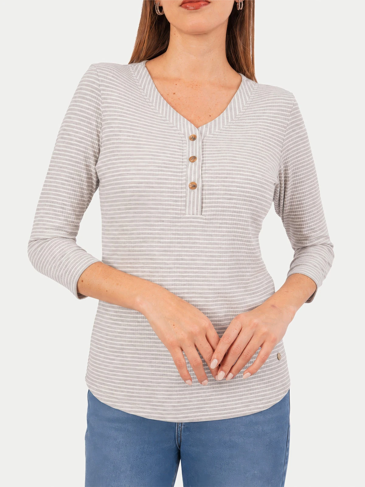 POLO MANGA 3/4 MUJER CP MODA DE COLECCIÓN BODRUM - 4