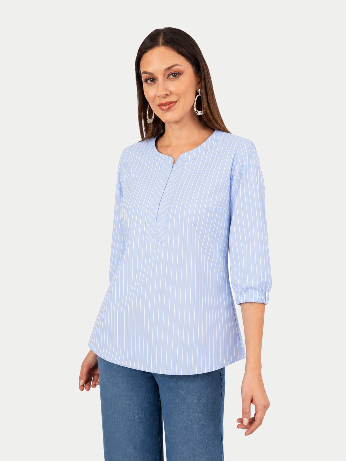 BLUSA MANGA 3/4 ALGODÓN CP MODA DE COLECCIÓN ROTORUA - 2