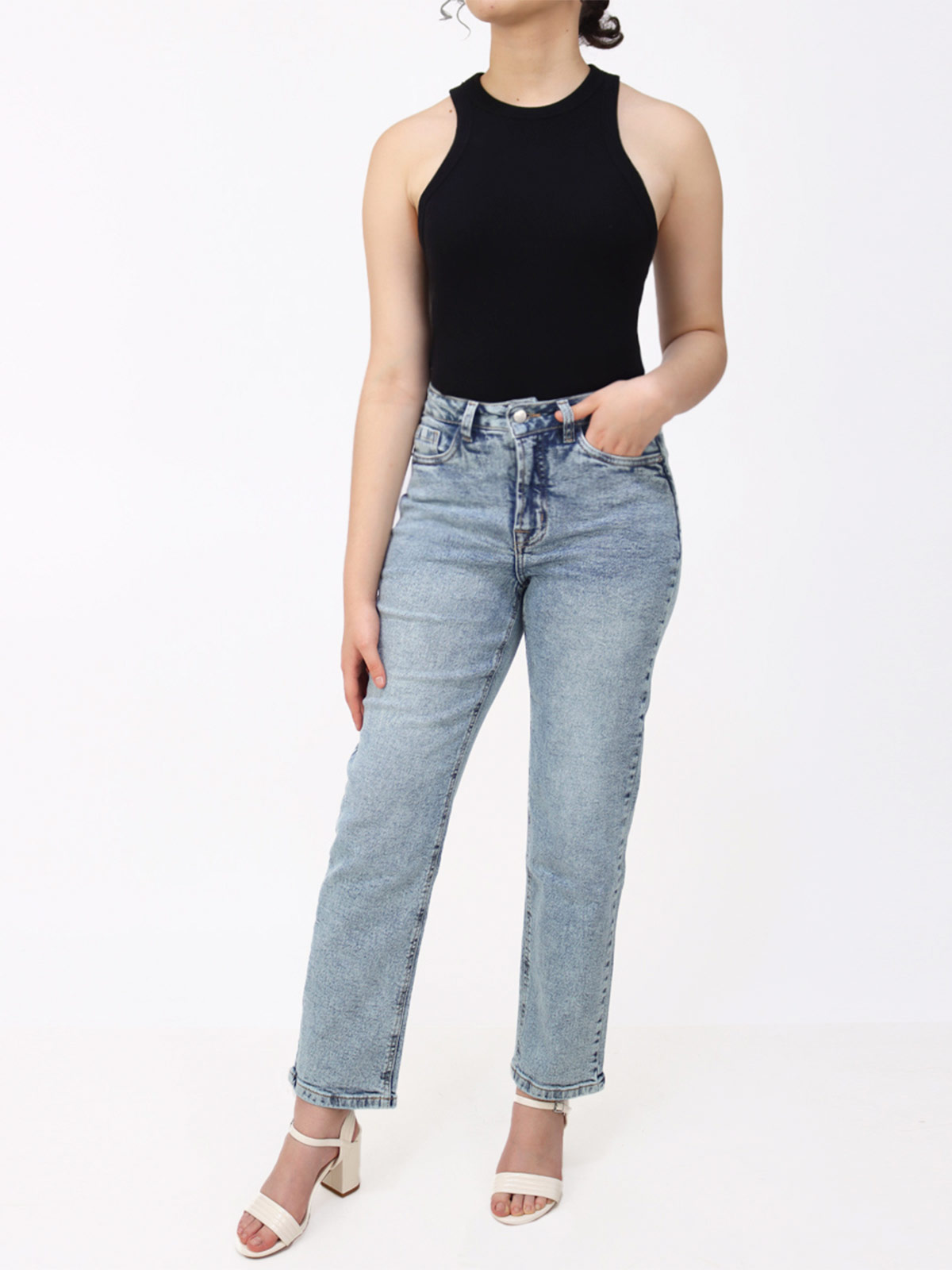 JEAN SLIM MUJER KAYRA POBLET PERFECT FIT FABIANA TM - 1