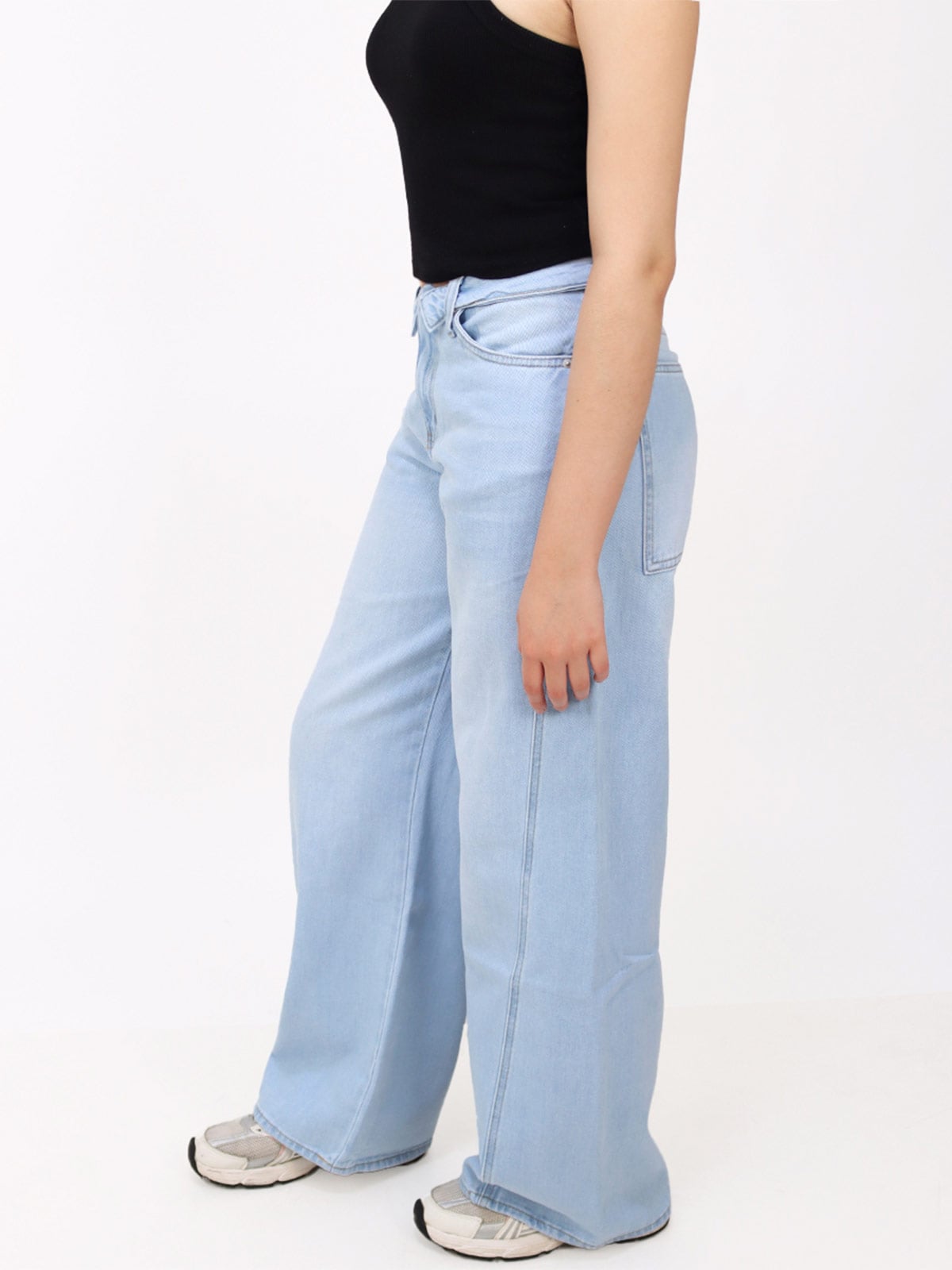 JEAN BARREL FOLDED ALGODÓN MUJER KAYRA POBLET PERFECT FIT FABIOLA TM - 2