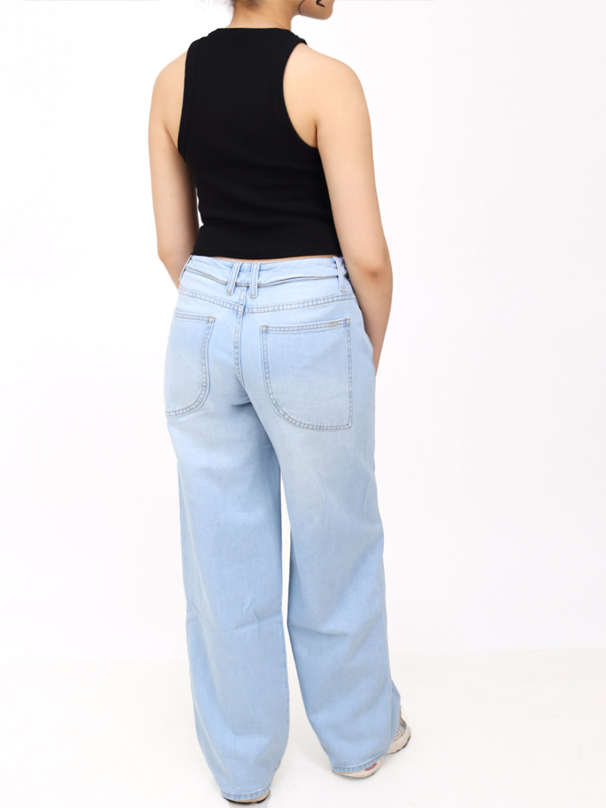 JEAN BARREL FOLDED ALGODÓN MUJER KAYRA POBLET PERFECT FIT FABIOLA TM - 3