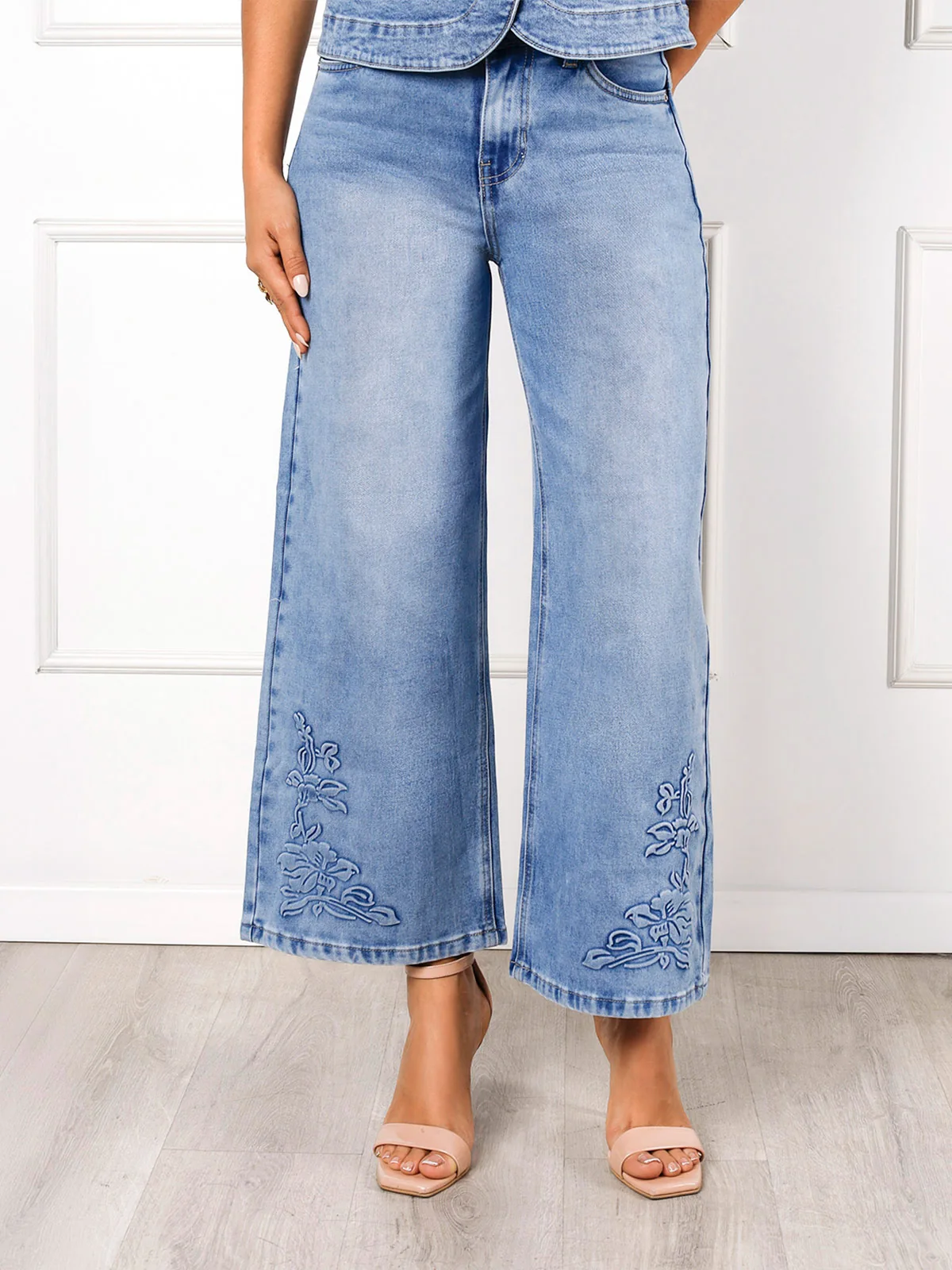JEANS ALGODÓN CULOTTE MUJER KANSAS - 3