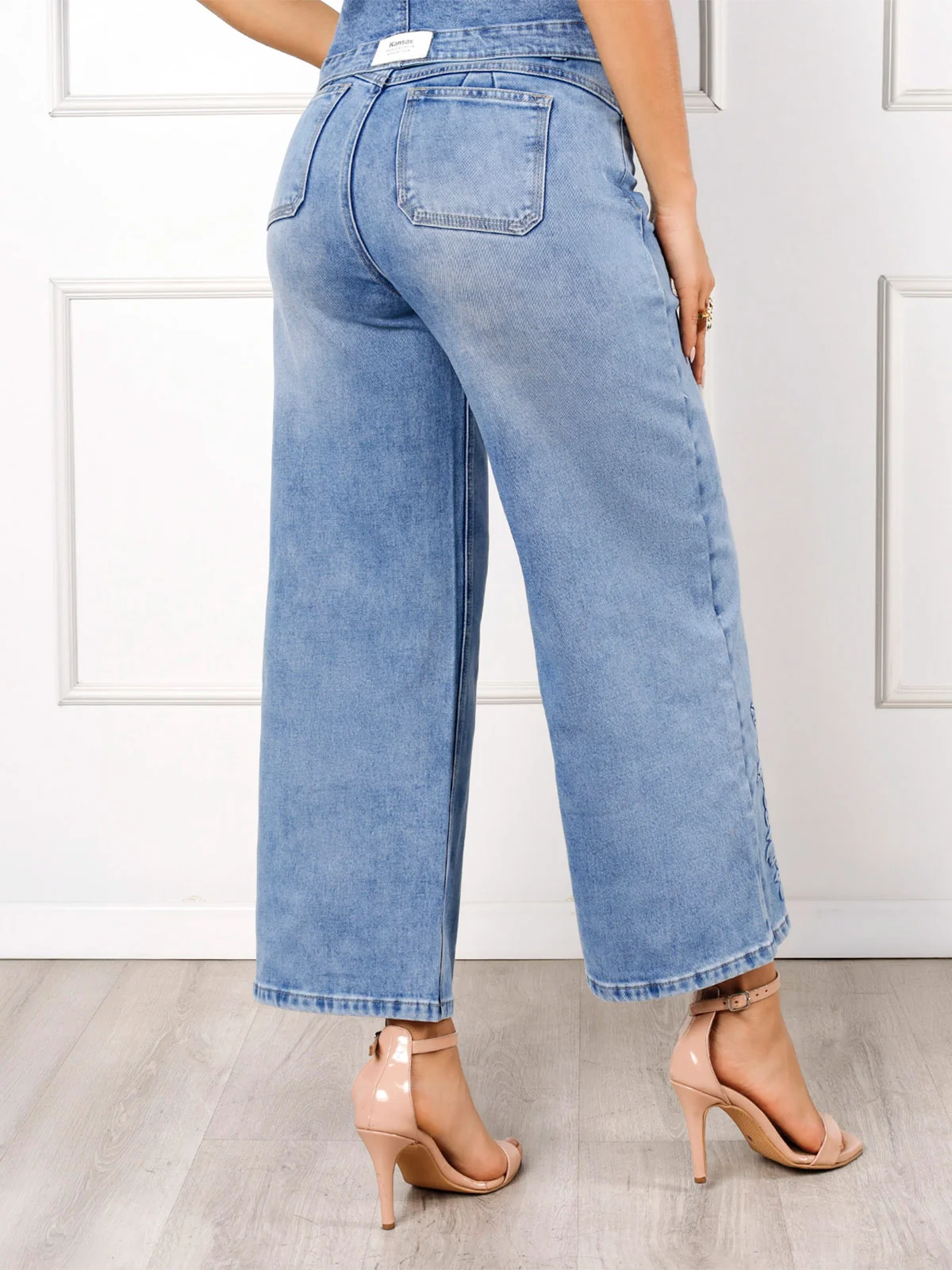 JEANS ALGODÓN CULOTTE MUJER KANSAS - 5