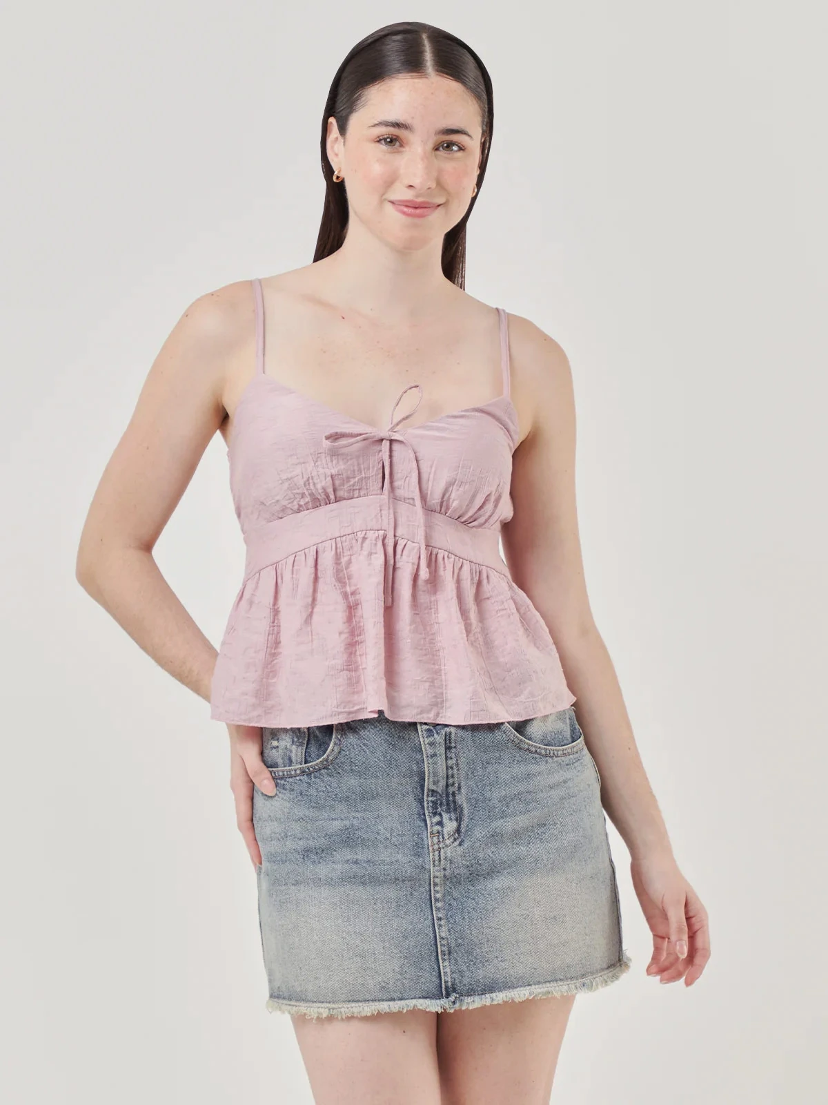 BLUSA SIN MANGAS MUJER INDEX - 1
