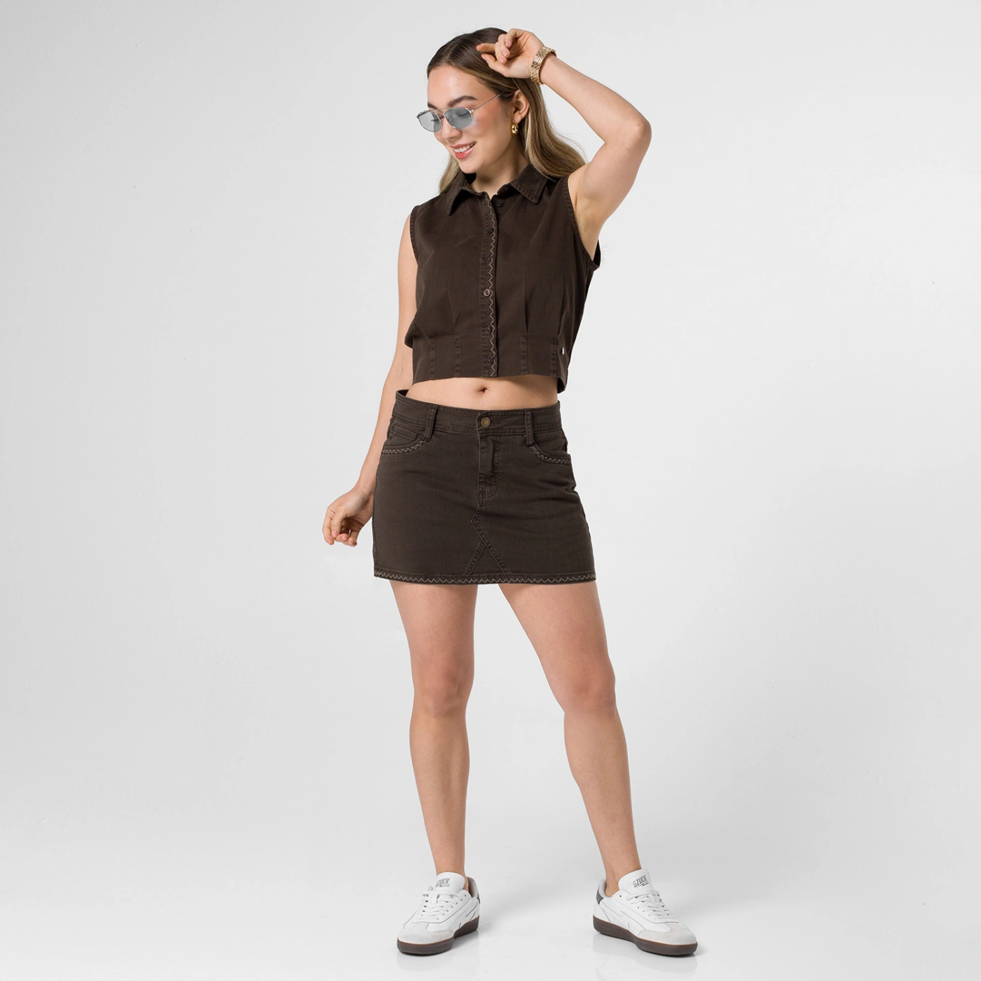 BLUSA MANGA CERO MUJER SQUEEZE ERLAS - 3