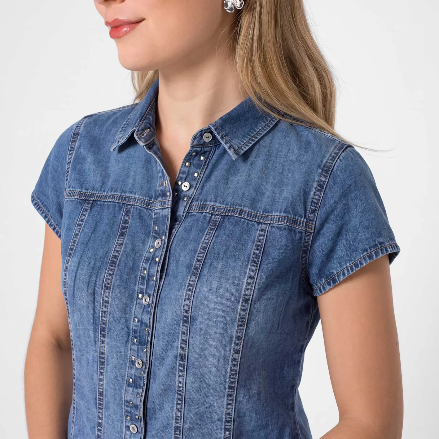 BLUSA MANGA CORTA MUJER SQUEEZE NYTERA - 2