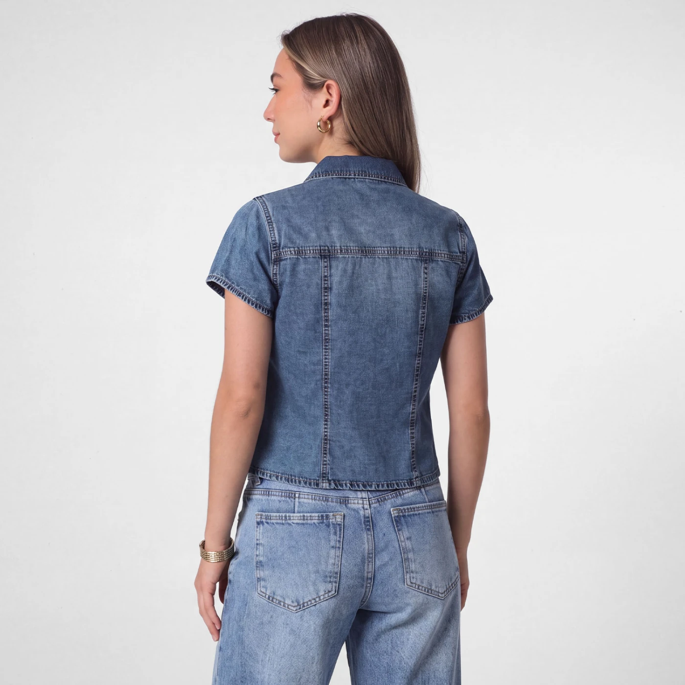 BLUSA MANGA CORTA MUJER SQUEEZE NYTERA - 4