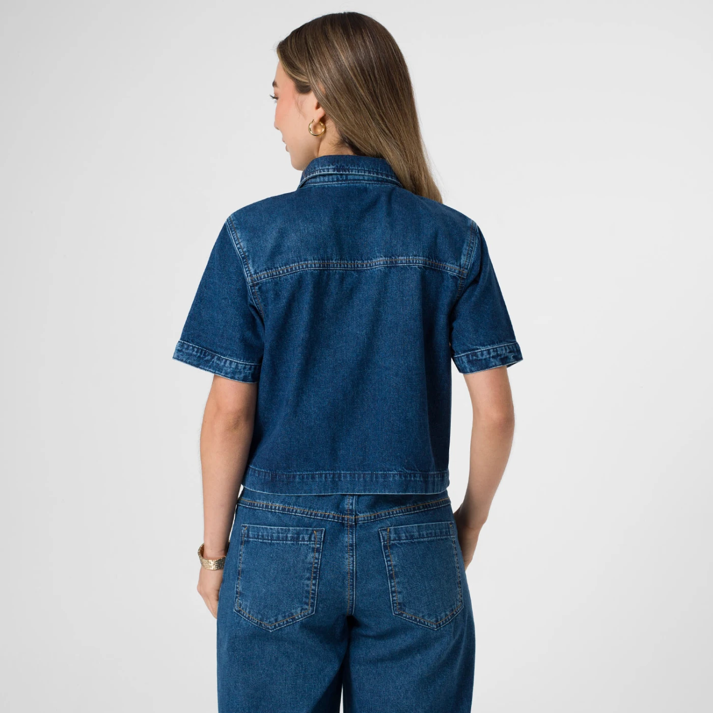 BLUSA MANGA CORTA MUJER SQUEEZE AGOS - 4