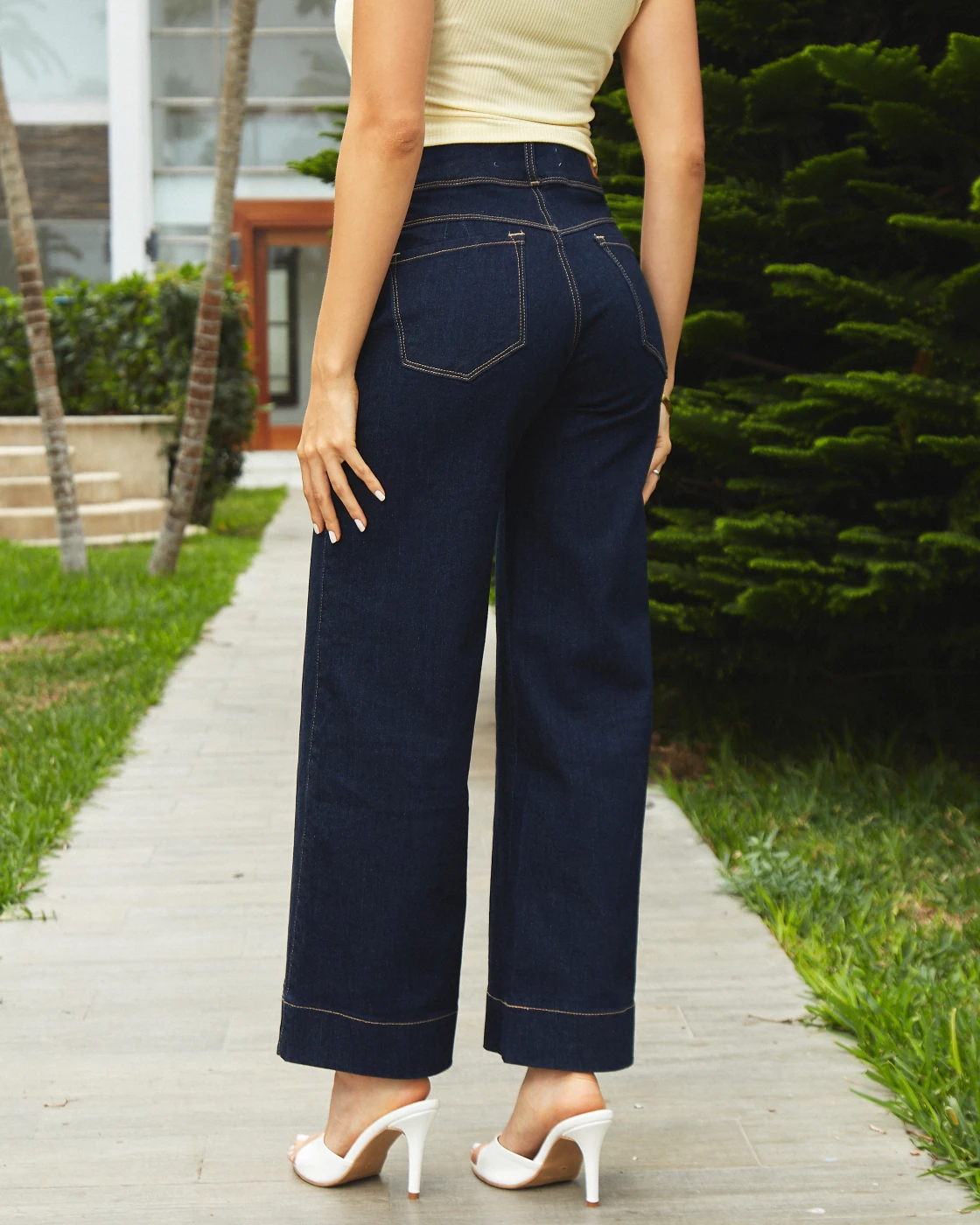 JEANS ALGODÓN PALAZZO MUJER ALEJANDRA BAIGORRIA - 2