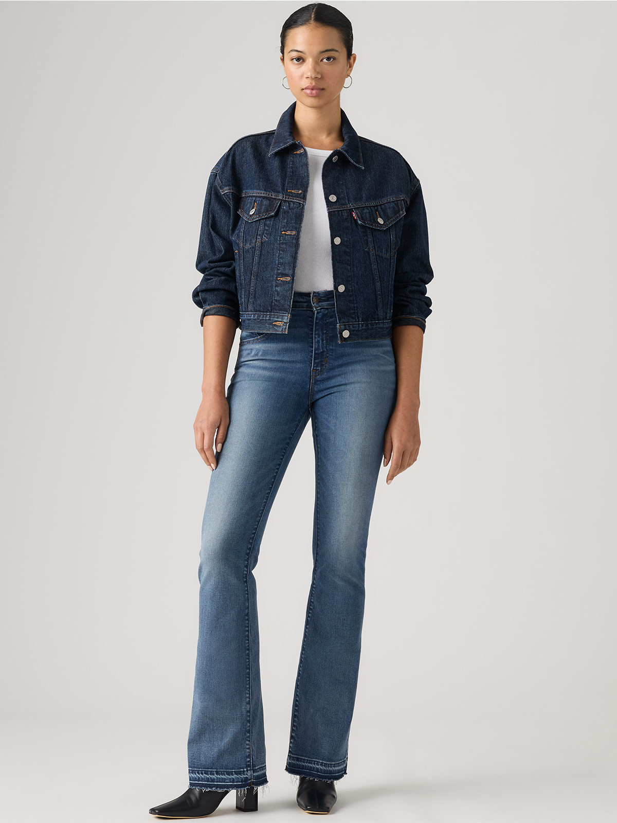 JEAN FLARE MUJER LEVI'S 726 HR FINDER KEEPER - 1