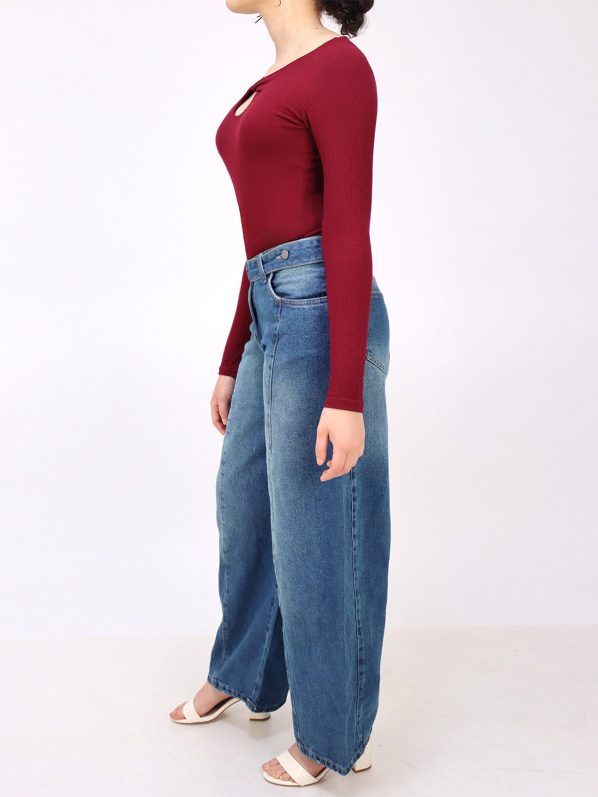 JEAN REGULAR MUJER KAYRA POBLET PERFECT FIT TAILORED - 2
