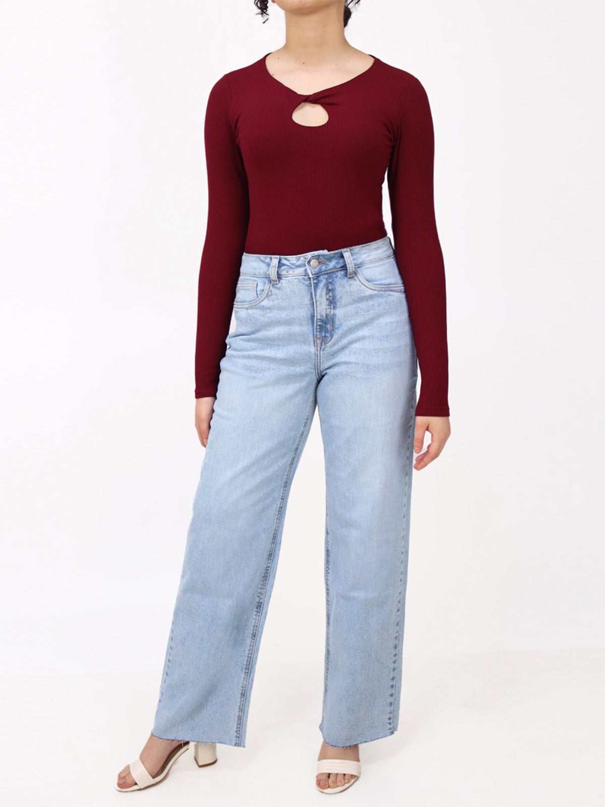 JEAN STRAIGHT MUJER KAYRA POBLET PERFECT FIT CASANDRA TA - 1