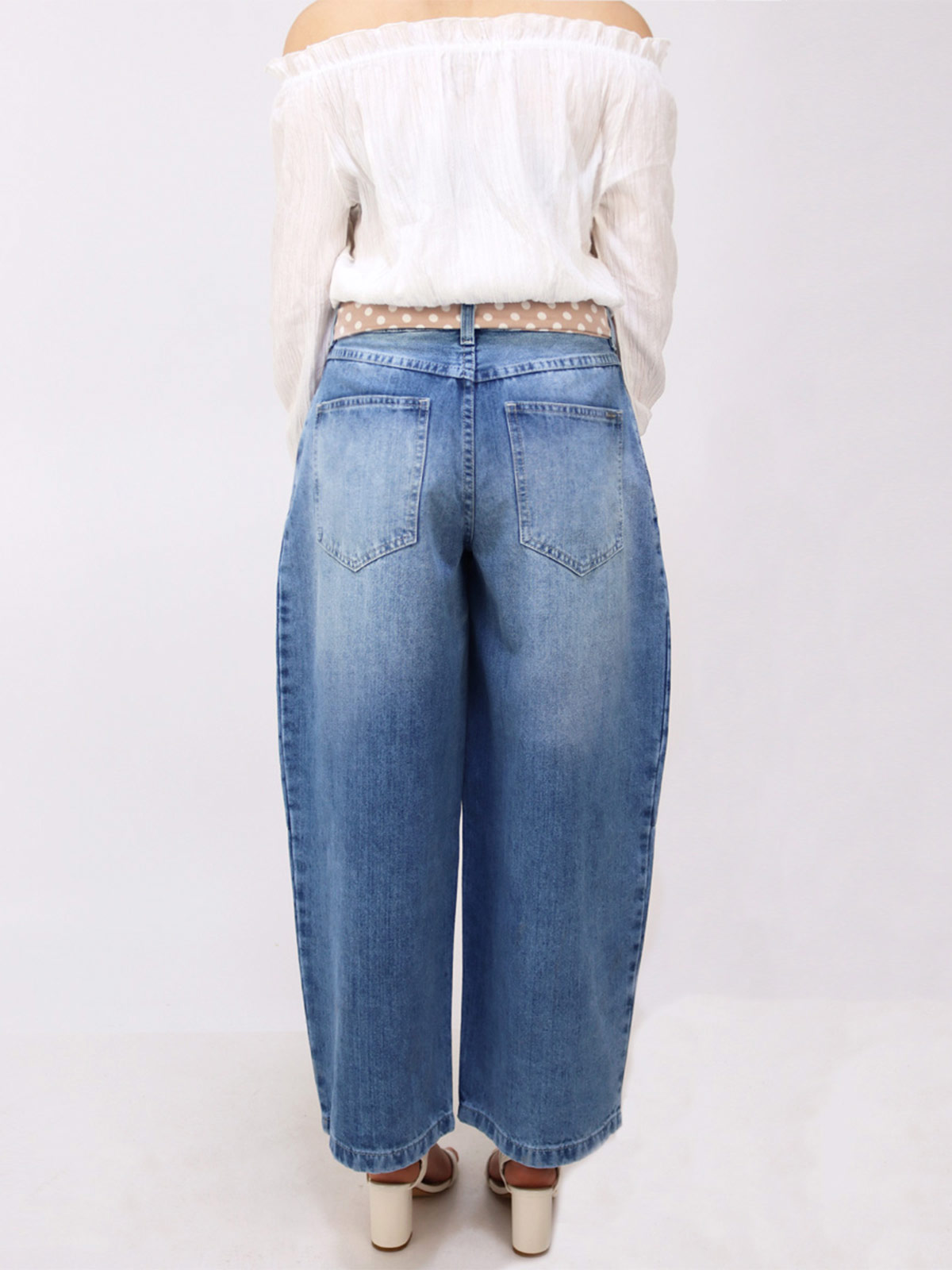 JEAN BARREL CROP MUJER KAYRA POBLET PERFECT FIT  DARSY TA - 3