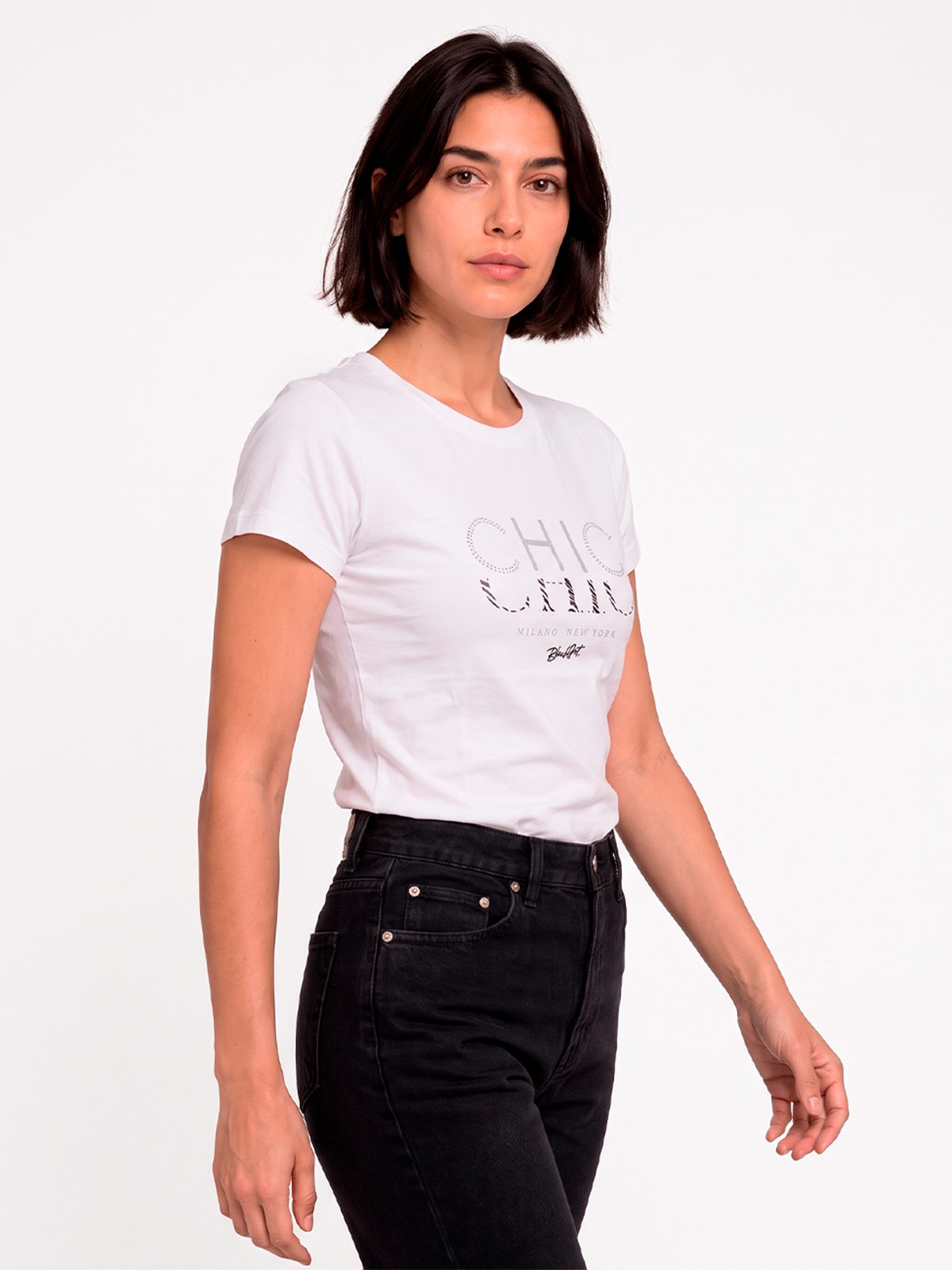 POLO MANGA CORTA ALGODÓN MUJER BLACKOUT PDR 009 M26 - 2