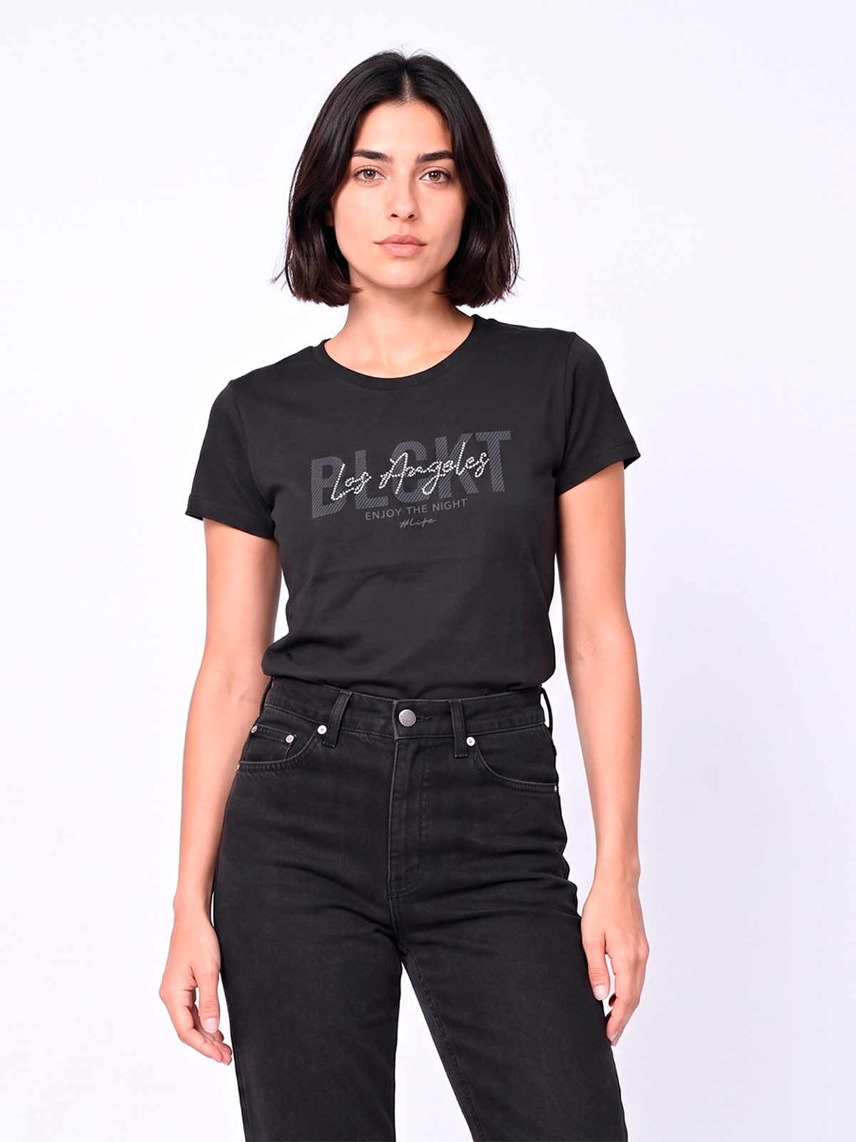 POLO MANGA CORTA ALGODÓN MUJER BLACKOUT PDR 010 M26 - 1