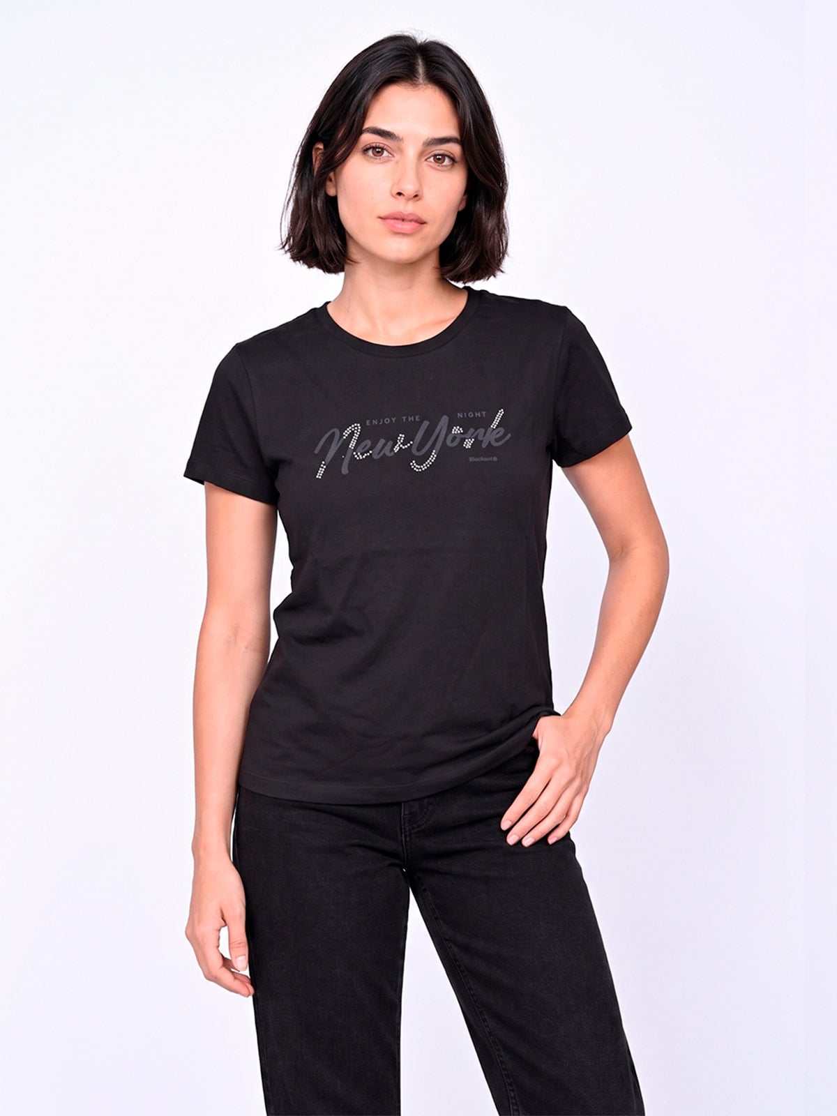POLO MANGA CORTA ALGODÓN MUJER BLACKOUT PDR 011 M26 - 1