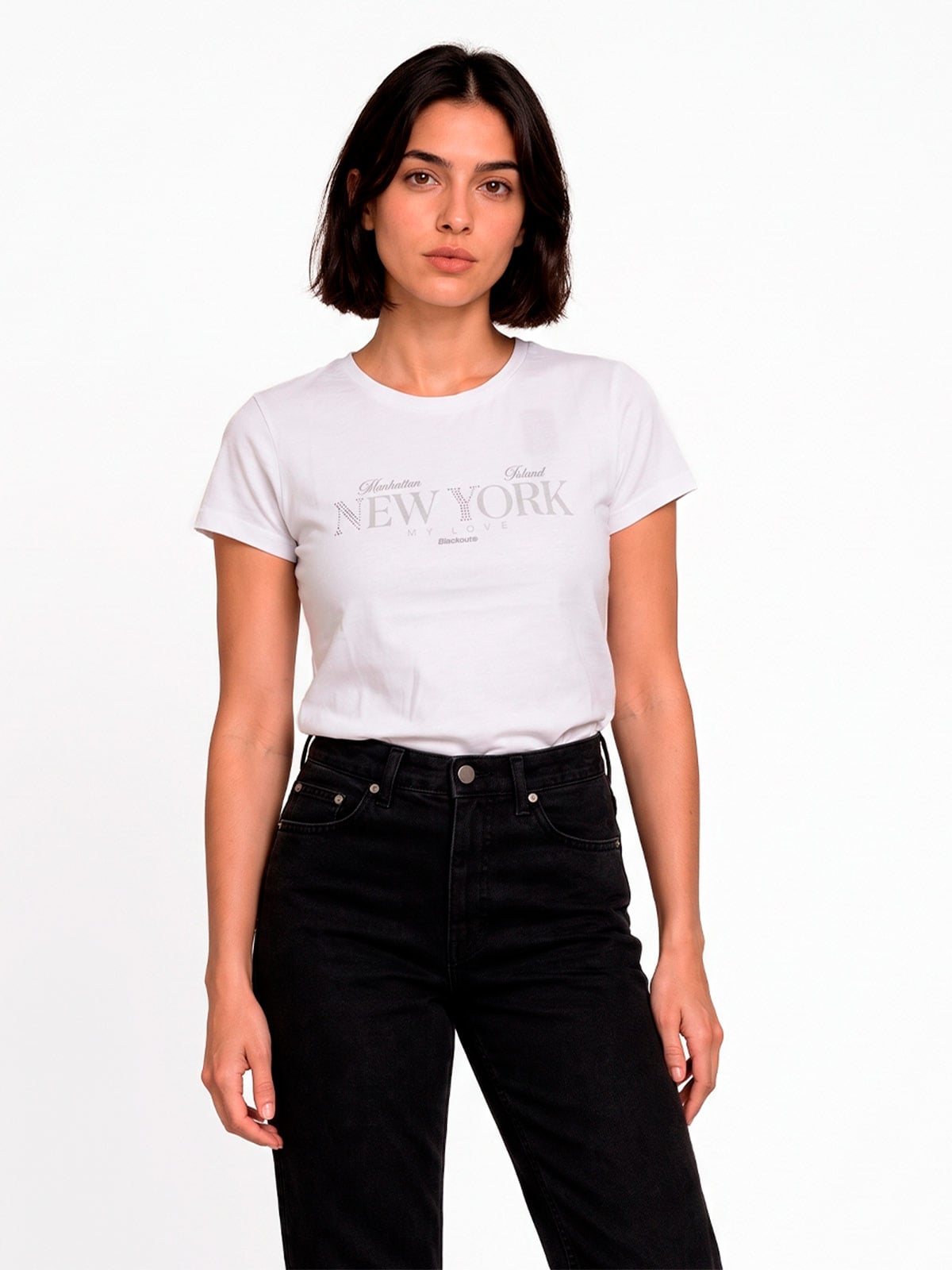 POLO MANGA CORTA ALGODÓN MUJER BLACKOUT PDR 012 M26 - 1