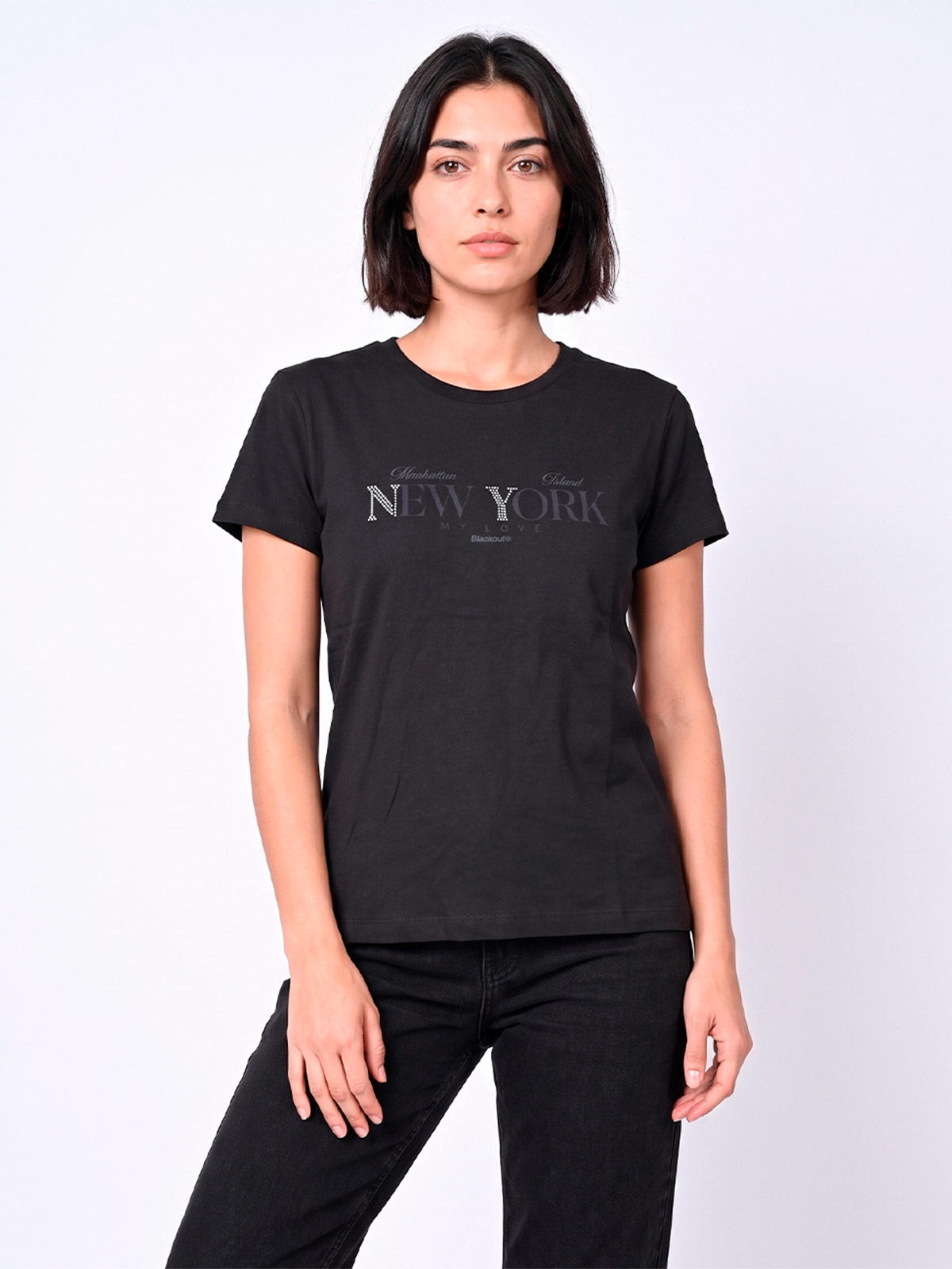 POLO MANGA CORTA ALGODÓN MUJER BLACKOUT PDR 012 M26 - 1