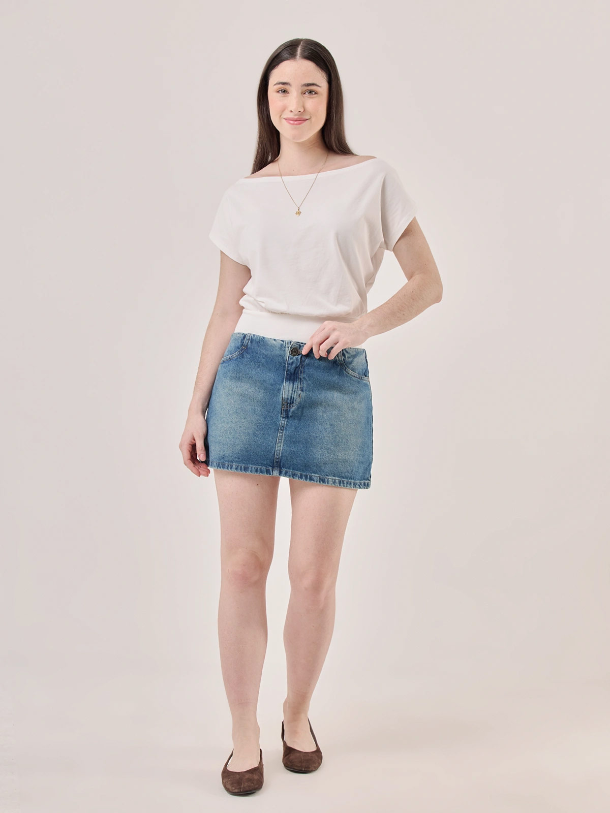 FALDA SHORT MUJER INDEX PRETINA - 1