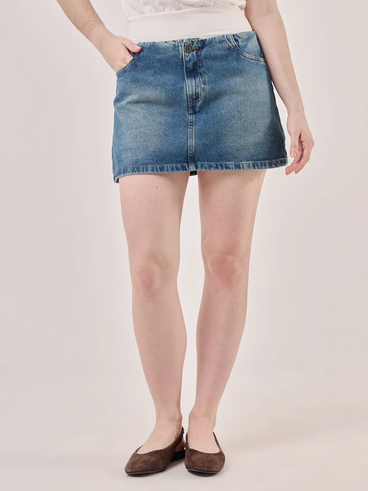FALDA SHORT MUJER INDEX PRETINA - 2