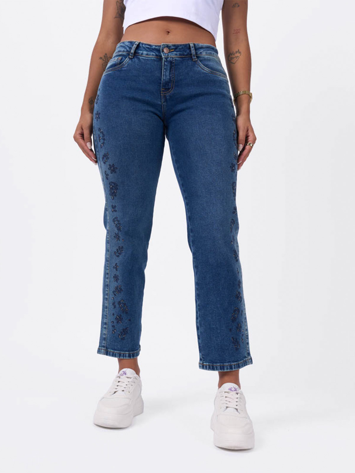 JEAN RECTO MUJER BRONCO BRISSA - 2