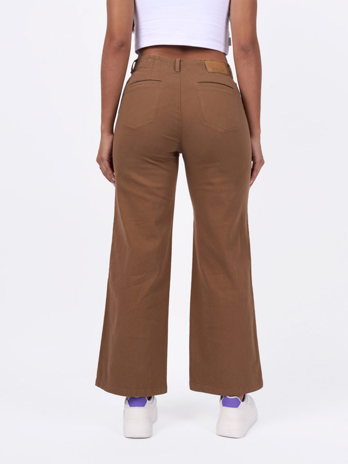 PANTALÓN WIDE LEG MUJER BRONCO PRIYA - 3