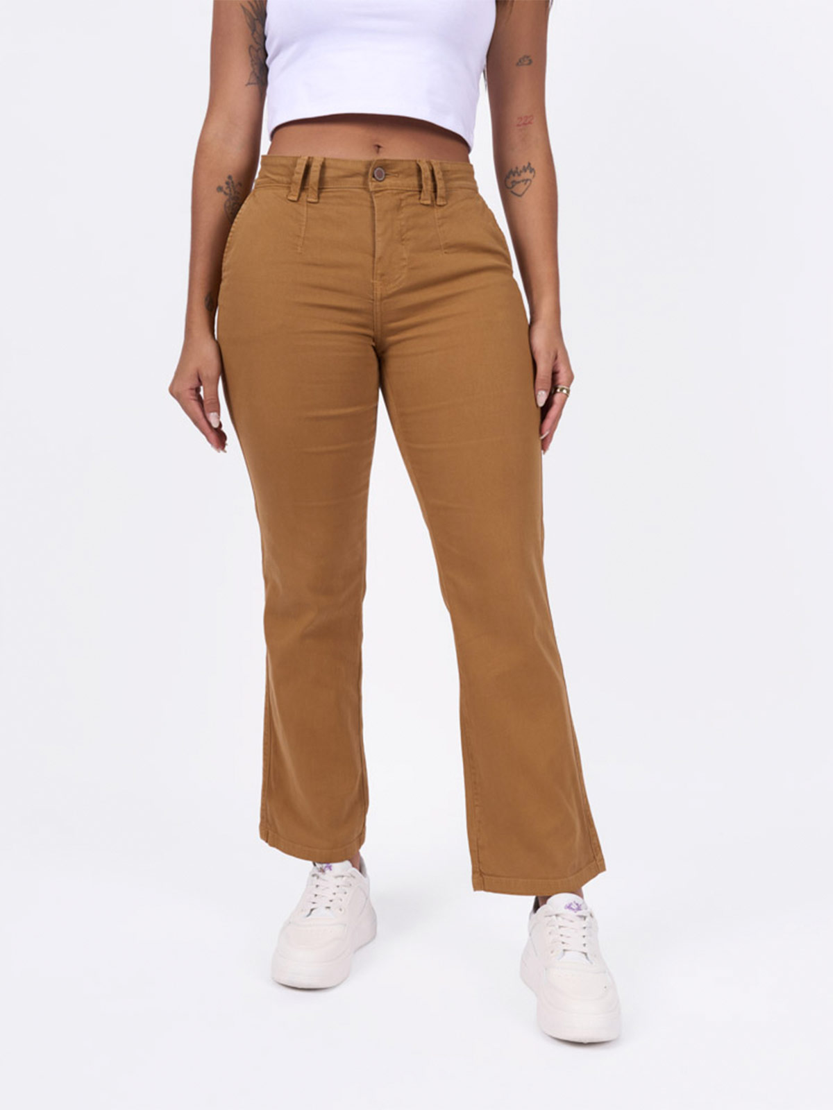 PANTALÓN RECTO MUJER BRONCO LALEH - 2
