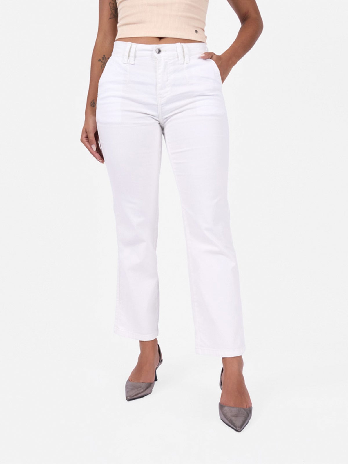 PANTALÓN RECTO MUJER BRONCO LALEH - 2