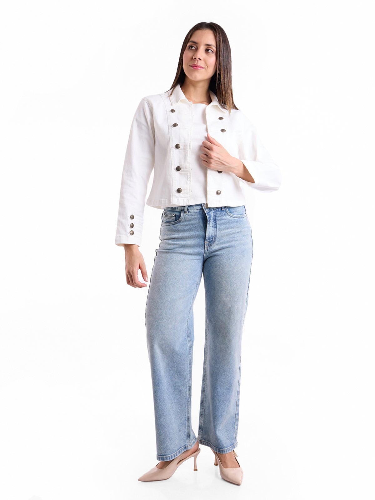 CASACA MUJER METAL JEANS DENIM FRANCESA - 4