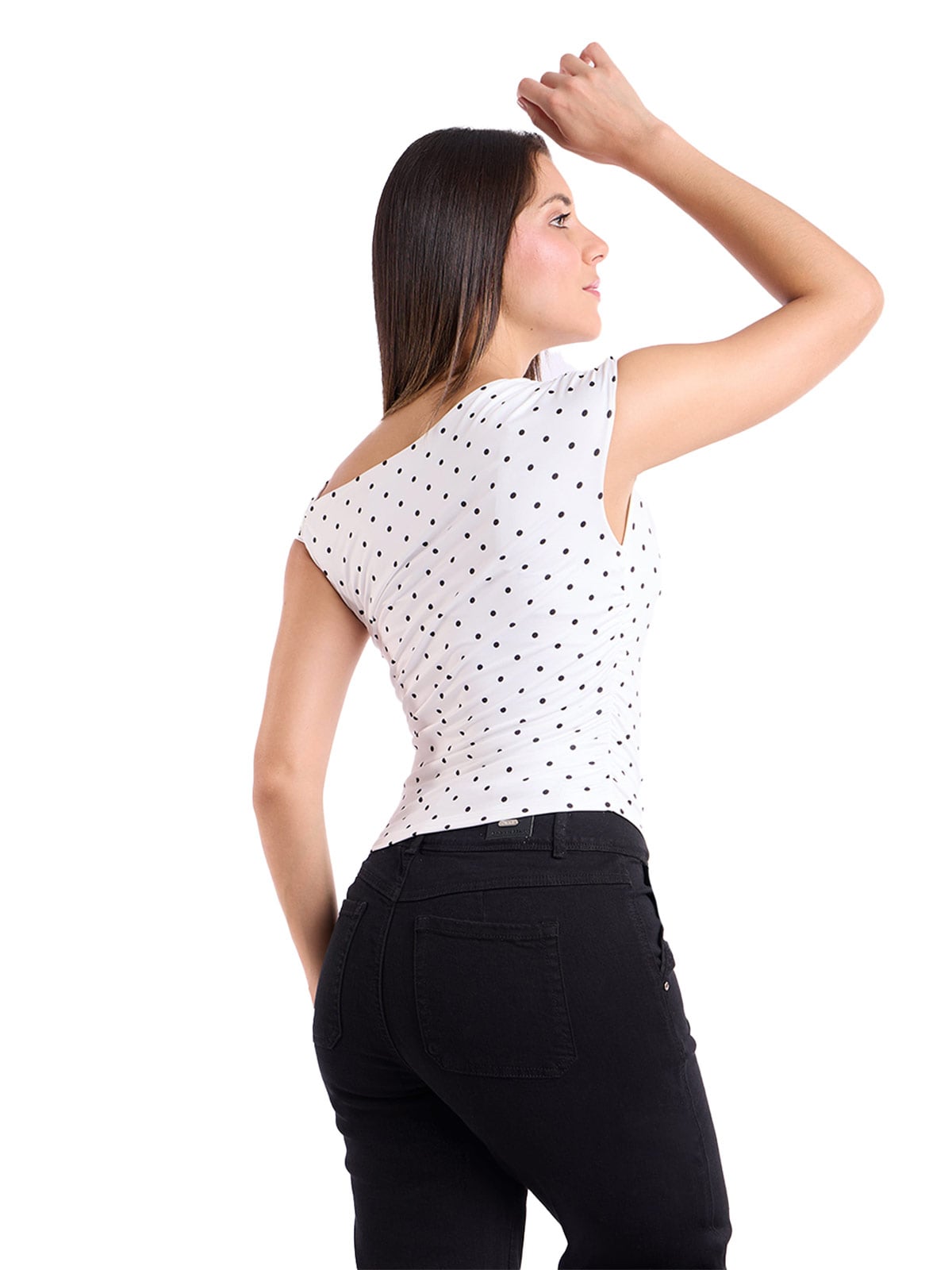 TOP MUJER METAL JEANS DOTS SAMOA - 3